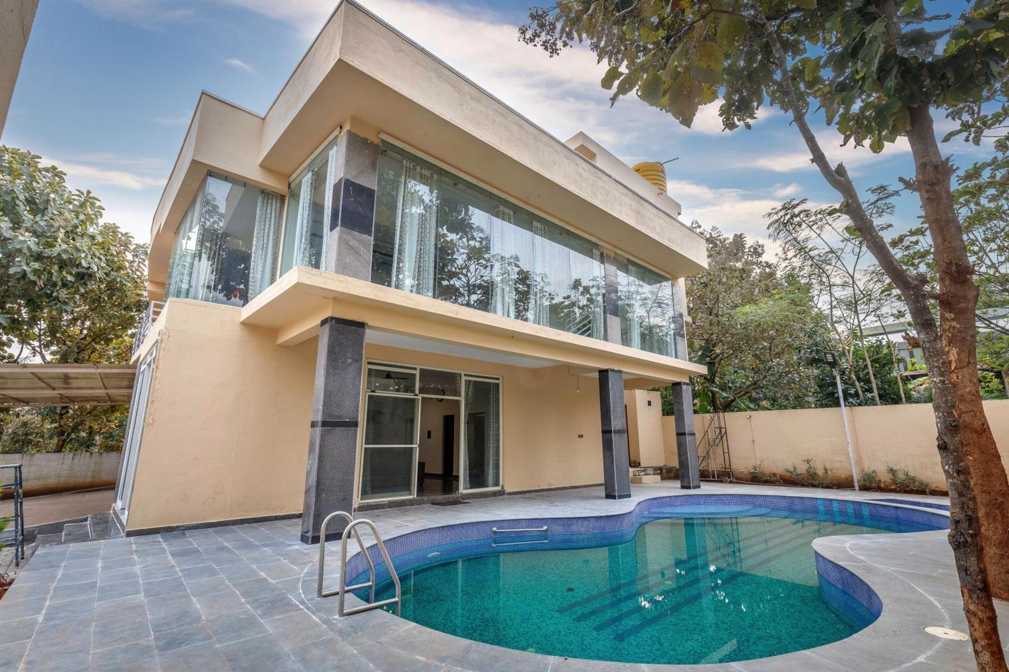 Villa Exotica By Stayjade5Bhkpoolacprojector Denkanikottai Esterno foto