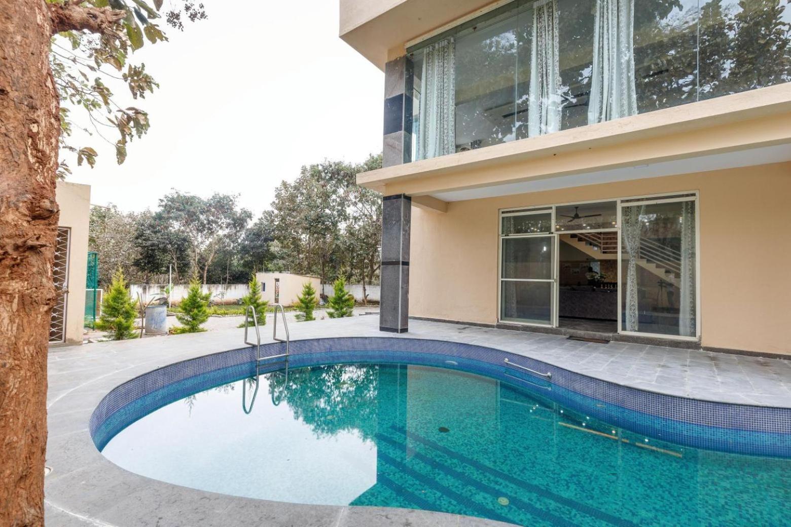 Villa Exotica By Stayjade5Bhkpoolacprojector Denkanikottai Esterno foto